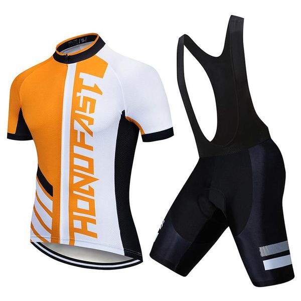 racing sets summer cycling jersey breathable and quick dry orange white bicycle clothing men short sleeve shirt bike bib shorts, Black;blue
racing sets summer cycling jersey breathable and quick dry orange white bicycle clothing men short sleeve shirt bike bib shorts, Black;blue