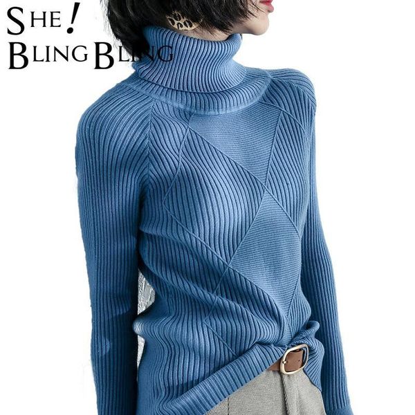 women's turtleneck pullover sweater fashion slim casual full sleeves stylish female warm sweaters knitted 210523, White;black
women's turtleneck pullover sweater fashion slim casual full sleeves stylish female warm sweaters knitted 210523, White;black