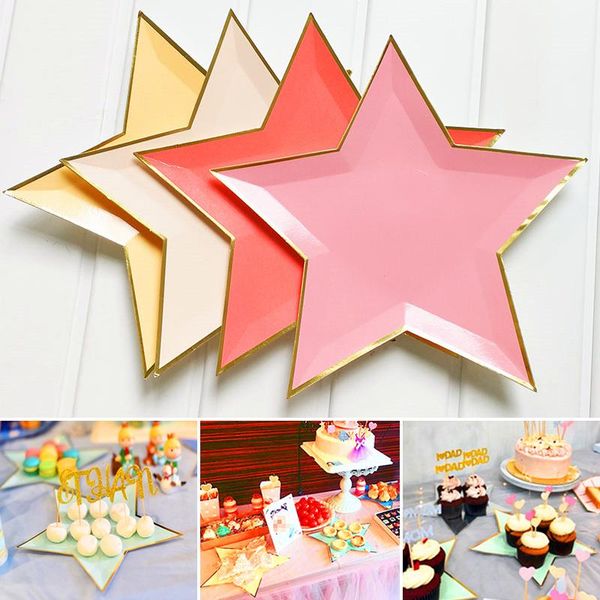 disposable dinnerware tableware party supplies 8pcs/pack five-pointed star paper plate cup towel birthday xmas decor 
disposable dinnerware tableware party supplies 8pcs/pack five-pointed star paper plate cup towel birthday xmas decor