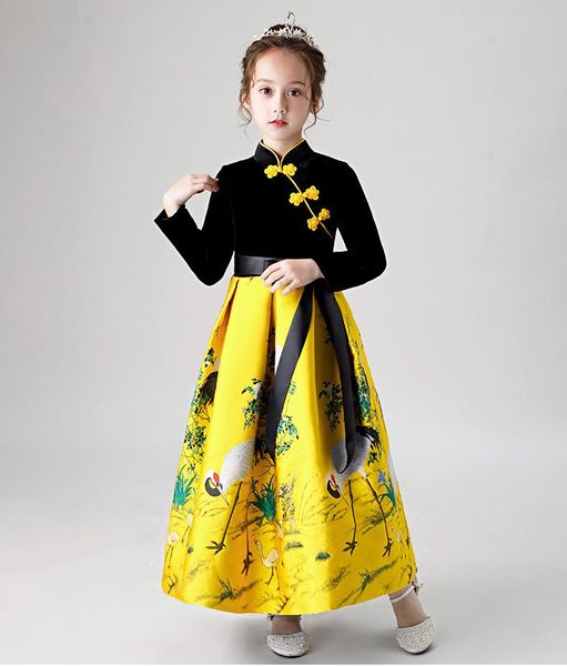ethnic clothing women's bridesmaid dress, wedding evening children's christmas cheongsam, princess suit, Red
ethnic clothing women's bridesmaid dress, wedding evening children's christmas cheongsam, princess suit, Red
