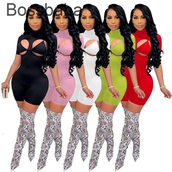 women's jumpsuits & rompers women short sleeve jumpsuit tight onesies round neck high fashion pullover comfortable clubwear 5, Black;white
women's jumpsuits & rompers women short sleeve jumpsuit tight onesies round neck high fashion pullover comfortable clubwear 5, Black;white