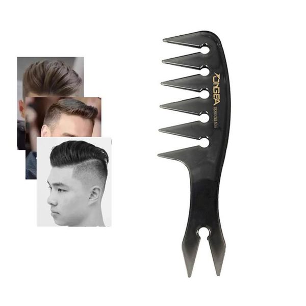 hair brushes 1pc men's oil head comb back wide tooth styling fluffy high texture productos de barberia, Silver
hair brushes 1pc men's oil head comb back wide tooth styling fluffy high texture productos de barberia, Silver
