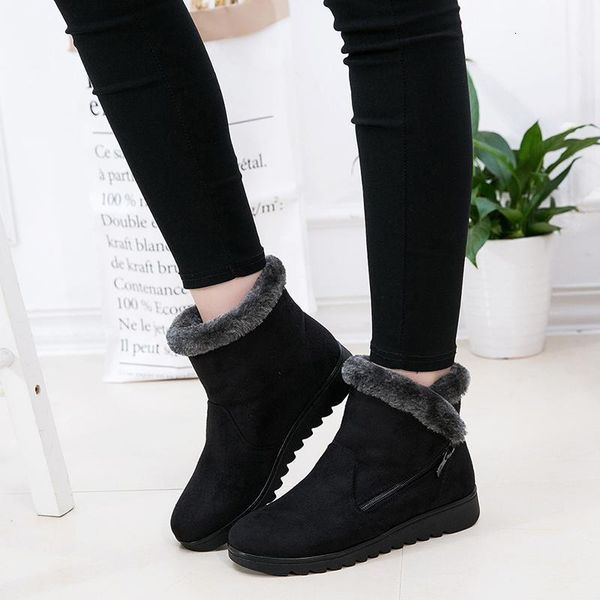 boots woman shoes winter snow warm ankle platform rubber female footwear lady low heel nnf1, Black
boots woman shoes winter snow warm ankle platform rubber female footwear lady low heel nnf1, Black