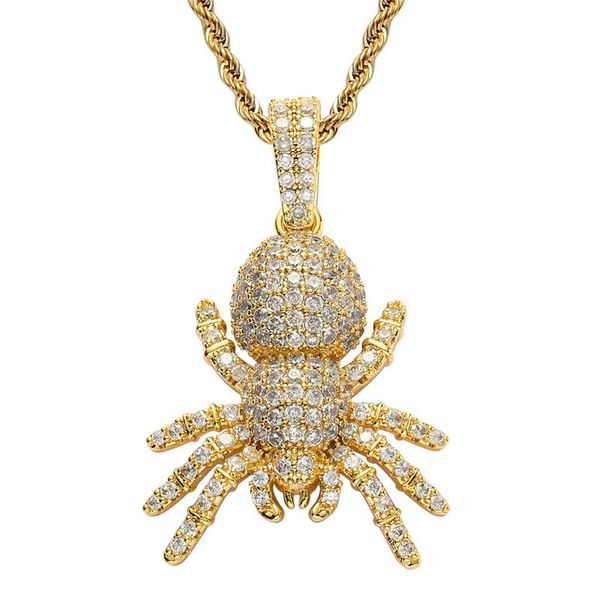 pendant necklaces fashion full zircon spider pendants gold silver color iced out necklace jewelry gift bijoux femme
pendant necklaces fashion full zircon spider pendants gold silver color iced out necklace jewelry gift bijoux femme