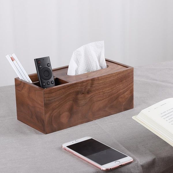 tissue boxes & napkins walnut box household multifunctional remote control storage living room desksolid wood pumping paper
tissue boxes & napkins walnut box household multifunctional remote control storage living room desksolid wood pumping paper