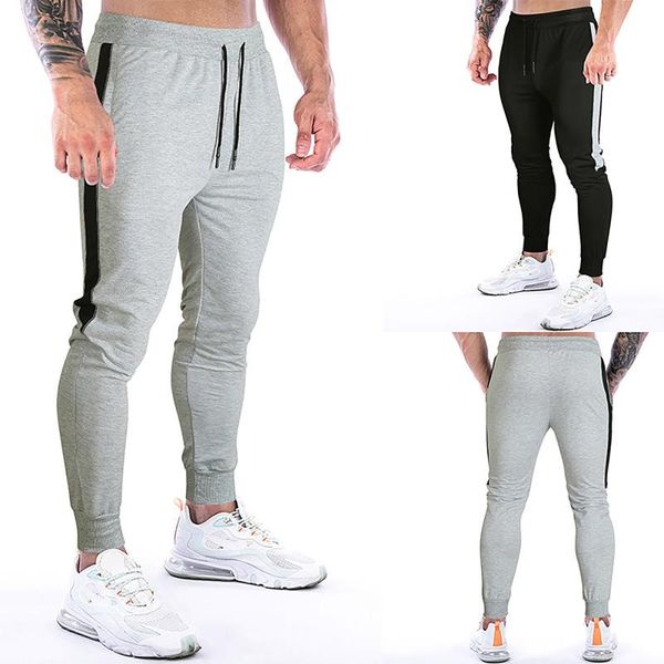 running pants fashion men's fitness sweatpants outdoor gym training slacks elastic band casual patchwork drawstring, Black;blue
running pants fashion men's fitness sweatpants outdoor gym training slacks elastic band casual patchwork drawstring, Black;blue
