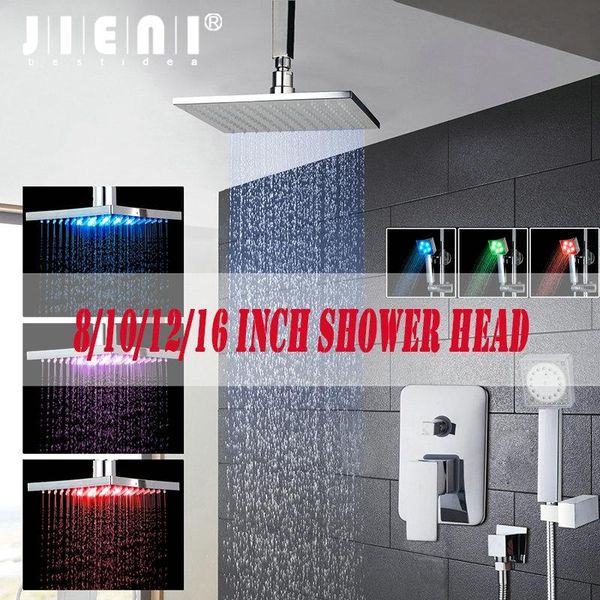 luxury wall mounted led bathroom rainfall shower faucet sets 8 10 12 16 inch stainless steel head with hand
luxury wall mounted led bathroom rainfall shower faucet sets 8 10 12 16 inch stainless steel head with hand