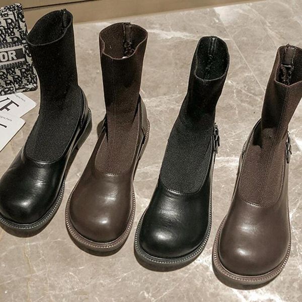 boots ankle women shoes woman fashion flat elastic socks 2021 autumn breathable thin short d486, Black
boots ankle women shoes woman fashion flat elastic socks 2021 autumn breathable thin short d486, Black