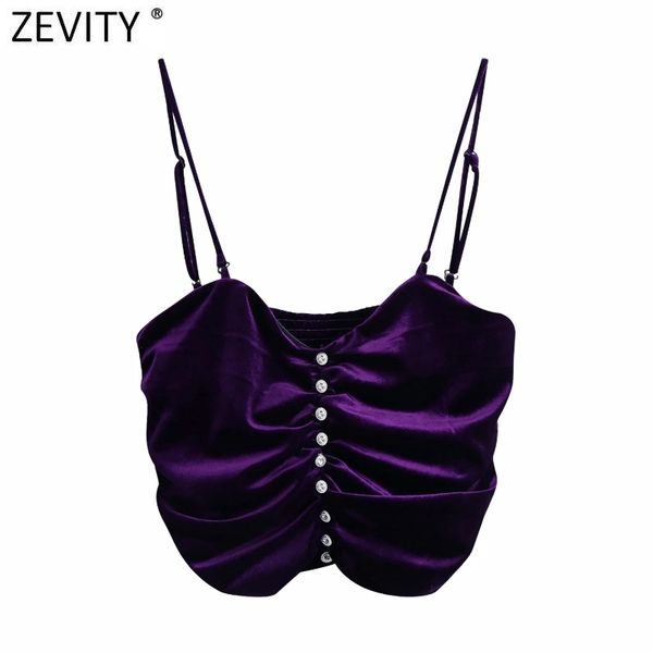 zevity women diamond buttons pleated short sling blouse female back elastic slim velvet shirts chic blusas ls7469 210419, White
zevity women diamond buttons pleated short sling blouse female back elastic slim velvet shirts chic blusas ls7469 210419, White