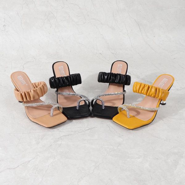 sandals 8cm heel 2021 summer luxury rhinestone lady sandal thin high dress shoes pump women's outdoor, Black
sandals 8cm heel 2021 summer luxury rhinestone lady sandal thin high dress shoes pump women's outdoor, Black