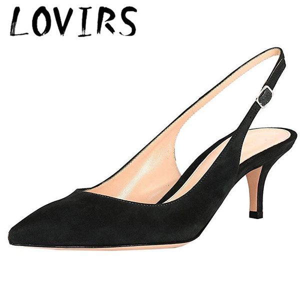 dress shoes lovirs womens slingback ankle strap sandals stiletto mid-heel suede pointy toe pumps for party 6.5cm, Black
dress shoes lovirs womens slingback ankle strap sandals stiletto mid-heel suede pointy toe pumps for party 6.5cm, Black