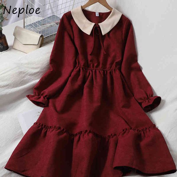 neploe hit color patchwork dress women korean wooden ear patchwork slim vestidos high waist hip long sleeve solid robe spring 210423, Black;gray
neploe hit color patchwork dress women korean wooden ear patchwork slim vestidos high waist hip long sleeve solid robe spring 210423, Black;gray