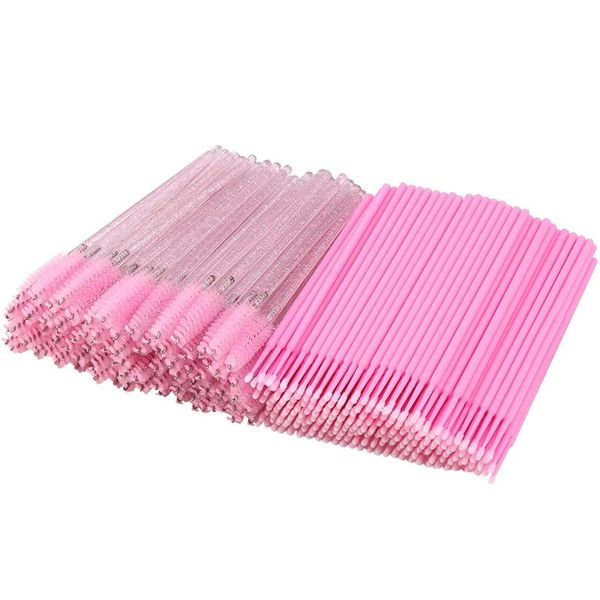 makeup brushes 200 pieces of disposable micro applicator and mascara brush for eyelash/brow extension, stick pink
makeup brushes 200 pieces of disposable micro applicator and mascara brush for eyelash/brow extension, stick pink
