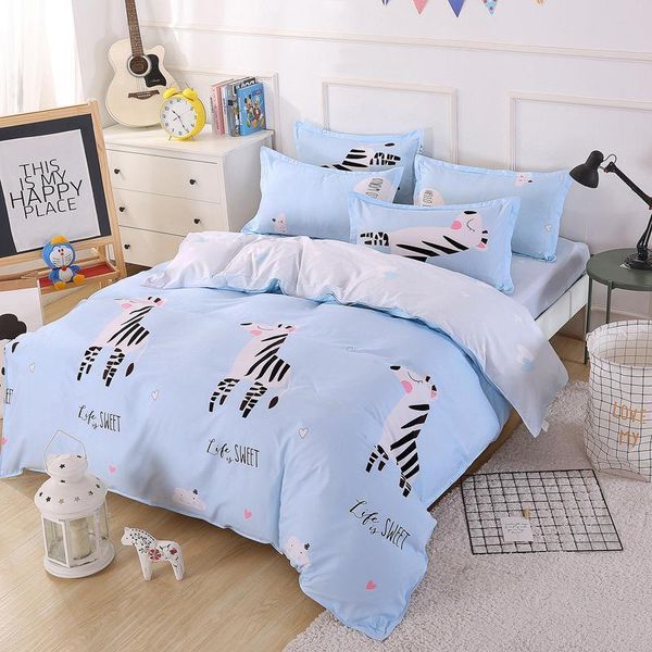 bedding sets cartoon zebra print bed cover set kid boy girl duvet child sheets and pillowcases comforter 61056
bedding sets cartoon zebra print bed cover set kid boy girl duvet child sheets and pillowcases comforter 61056