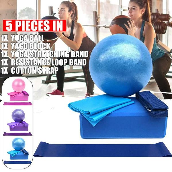 5pcs yoga ball equipments set brick pulling ring fitness stretching strap resistance loop band cotton woven belt balls
5pcs yoga ball equipments set brick pulling ring fitness stretching strap resistance loop band cotton woven belt balls
