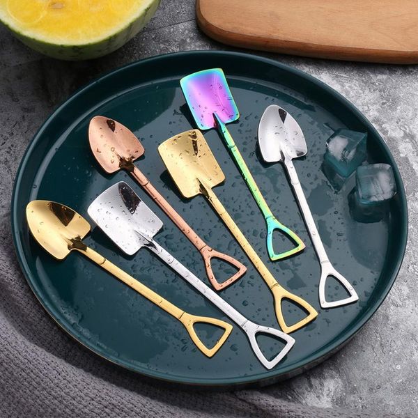 spoons 2pcs stainless steel spade spoon, shovel-shaped creative watermelon milk tea coffee sugar ice cream dessert spoon set
spoons 2pcs stainless steel spade spoon, shovel-shaped creative watermelon milk tea coffee sugar ice cream dessert spoon set