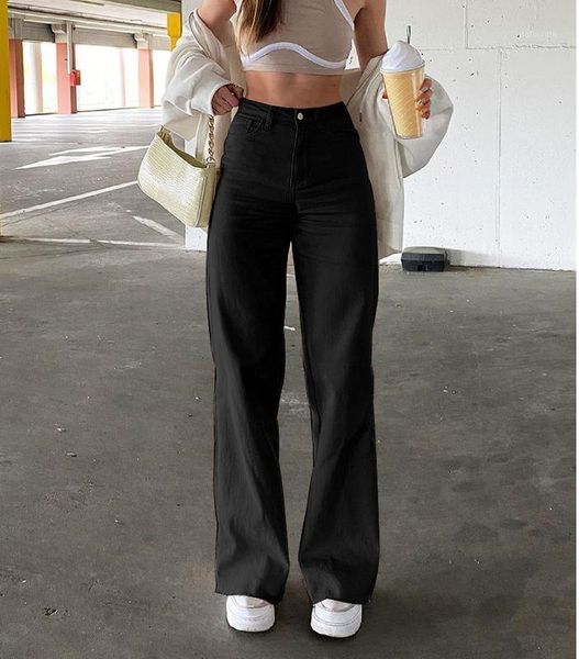 women's jeans 2021 autumn causal denim pants distressed ripped women pocket high waist straight trousers 90s costume, Blue
women's jeans 2021 autumn causal denim pants distressed ripped women pocket high waist straight trousers 90s costume, Blue
