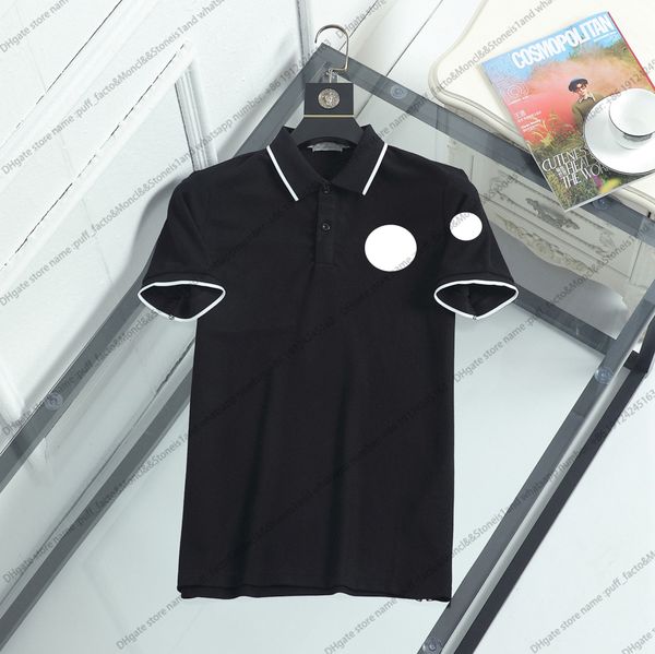 2022 mens polos europe shirts womens stripe splicing t shirt screw cotton patchwork polos letter tshirts designer casual tee size m-3xl, White;black
2022 mens polos europe shirts womens stripe splicing t shirt screw cotton patchwork polos letter tshirts designer casual tee size m-3xl, White;black