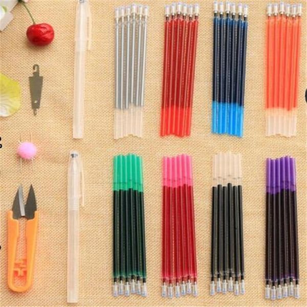 refills 8color mix water erasable pen sewing tools for cross-stitch easy wipe off soluble fabric marker replace tailor's chalk, Black;red
refills 8color mix water erasable pen sewing tools for cross-stitch easy wipe off soluble fabric marker replace tailor's chalk, Black;red
