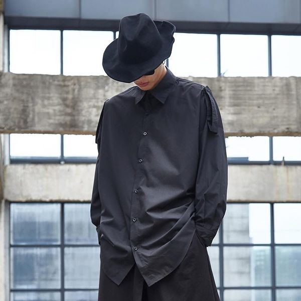 men's casual shirts men vintage fashion long sleeve shirt male japan streetwear hip hop gothic loose style, White;black
men's casual shirts men vintage fashion long sleeve shirt male japan streetwear hip hop gothic loose style, White;black