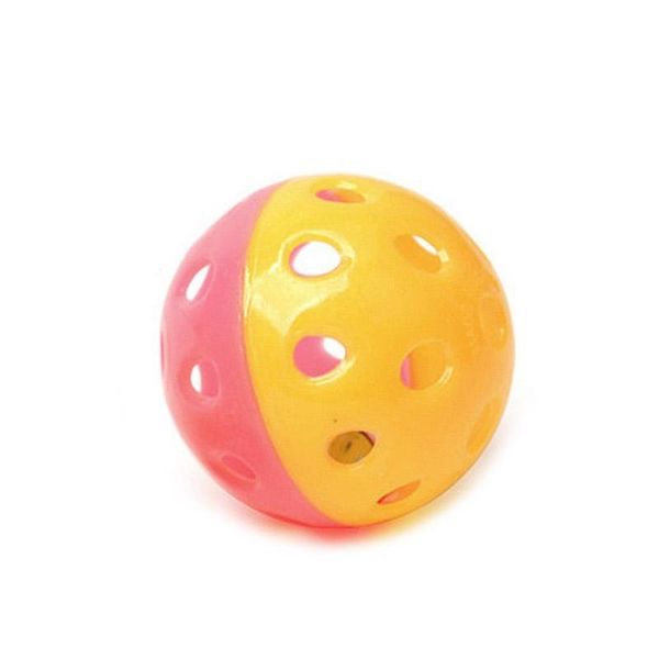 cat toys hollow bell vocal ball pet supplies plastic drop interactive training funny cage c3a1