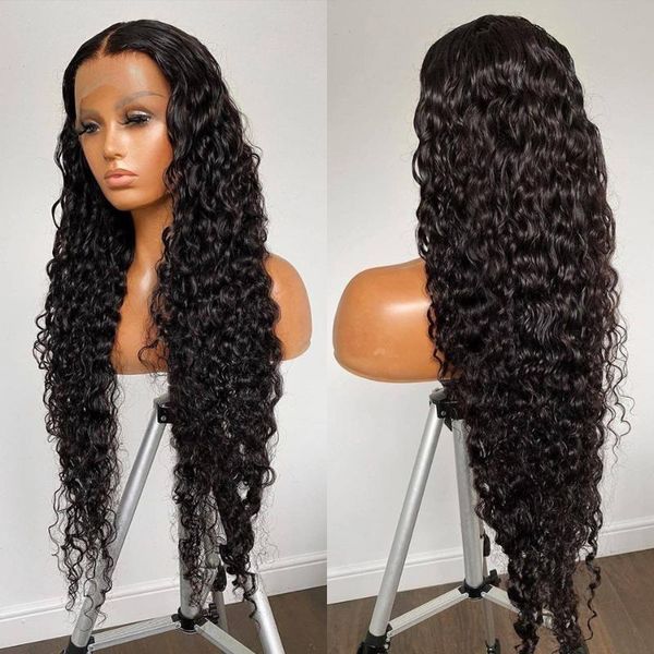 synthetic wigs water wave lace front for fashion women with baby hair natural hairline 26inch long heat resistant daily/cosplay, Black
synthetic wigs water wave lace front for fashion women with baby hair natural hairline 26inch long heat resistant daily/cosplay, Black