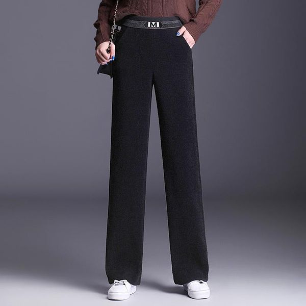 women pants winter thicken keep warm high waist wide leg c9893 women's & capris, Black;white
women pants winter thicken keep warm high waist wide leg c9893 women's & capris, Black;white