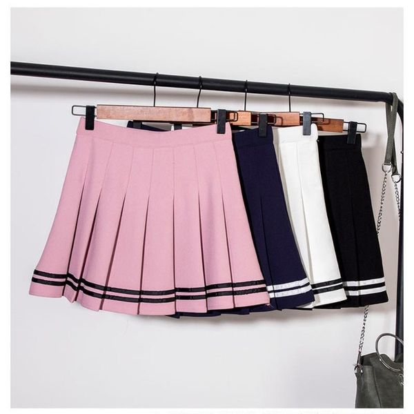 skirts women pleated short skirt style harajuku kawaii sweet striped mini cute uniforms, Black
skirts women pleated short skirt style harajuku kawaii sweet striped mini cute uniforms, Black