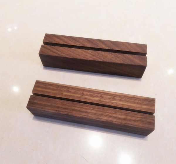 party decoration 2pcs/lot walnut wood retail signage holder, stand, business card place
party decoration 2pcs/lot walnut wood retail signage holder, stand, business card place