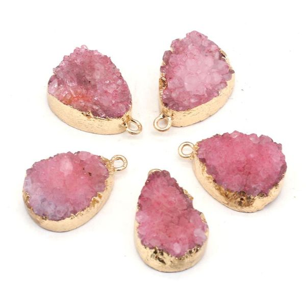 charms natural stone gem pink drop pendant connector handmade crafts diy necklace bracelet earrings jewelry accessories gift making, Bronze;silver
charms natural stone gem pink drop pendant connector handmade crafts diy necklace bracelet earrings jewelry accessories gift making, Bronze;silver