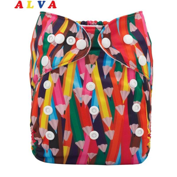 adjustable cloth diapers baby with 1pc microfiber reusable insert