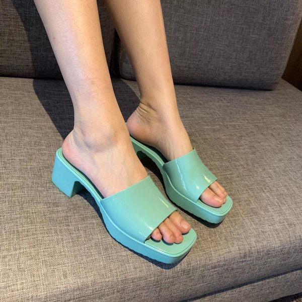 2021 women sandals high heels rubber slide sandal platform slipper chunky 2.4\ zlh, Black
2021 women sandals high heels rubber slide sandal platform slipper chunky 2.4\ zlh, Black