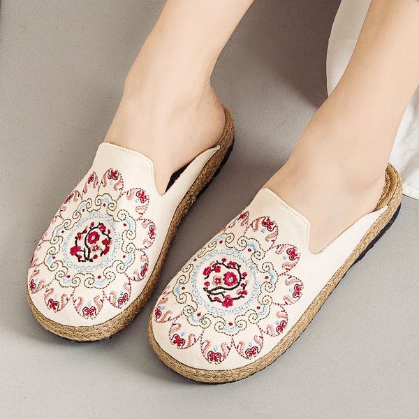 yourseason ladies flower embroider shoes 2021 flat with concise casual national style female slides summer outside slippers, Black
yourseason ladies flower embroider shoes 2021 flat with concise casual national style female slides summer outside slippers, Black