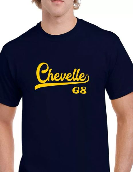 Chevelle 68 Script Tail Shirt 1968 American Classic Muscle Race Car All Colors, White;black
Chevelle 68 Script Tail Shirt 1968 American Classic Muscle Race Car All Colors, White;black