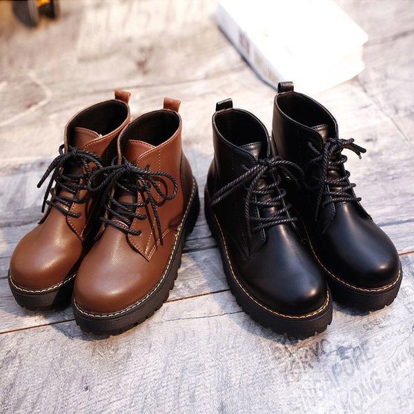 women's boots 2021 spring and autumn thick-soled british style short thick heel motorcycle, Black
women's boots 2021 spring and autumn thick-soled british style short thick heel motorcycle, Black