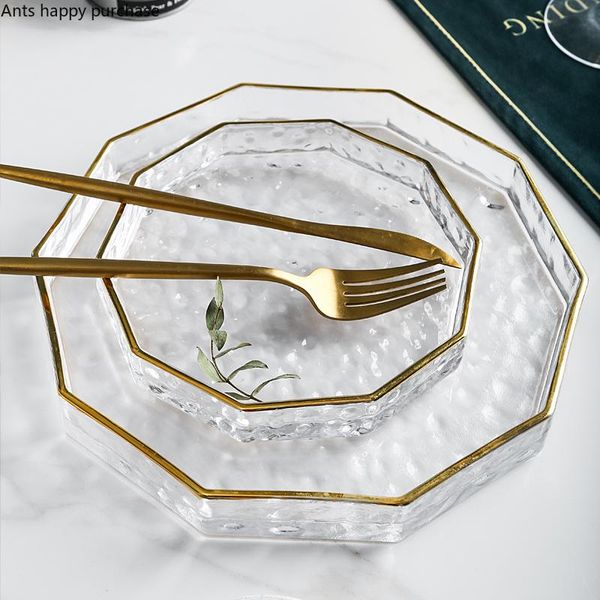 dishes & plates glass decagonal plate transparent phnom penh fruit salad bowl home tableware ten horns decoration dessert
dishes & plates glass decagonal plate transparent phnom penh fruit salad bowl home tableware ten horns decoration dessert