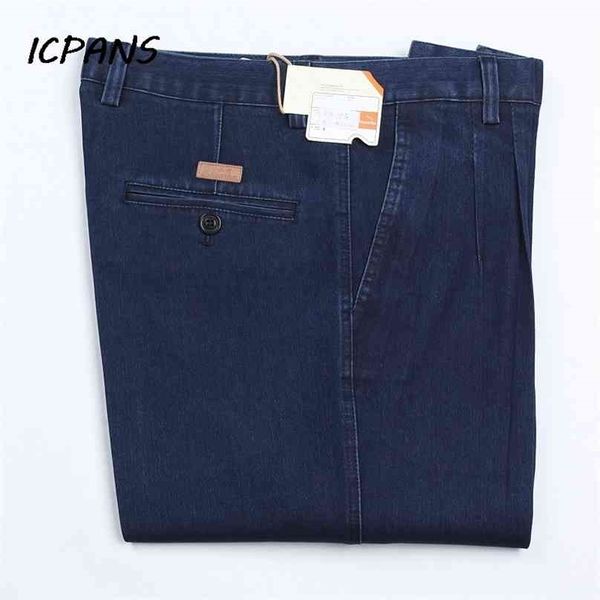 icpans plus size 30- 42 44 denim jeans for men autumn classic high waist straight loose blue stretch 210716
icpans plus size 30- 42 44 denim jeans for men autumn classic high waist straight loose blue stretch 210716