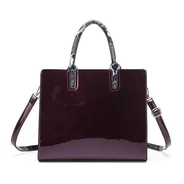 new women's bag lacquered leather crocodile pattern simple and versatile messenger hand single shoulder purses clearance
new women's bag lacquered leather crocodile pattern simple and versatile messenger hand single shoulder purses clearance