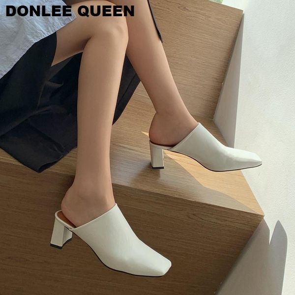 slippers 2021 spring women mule slides female thick block heels brand 6cm high heel sandal luxury square toe black shoes slipper
slippers 2021 spring women mule slides female thick block heels brand 6cm high heel sandal luxury square toe black shoes slipper