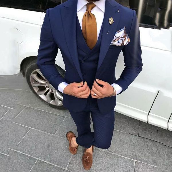 men's suits & blazers latest coat pant designs navy blue men for wedding prom man groom tuxedos terno masculino costume homme 3 pi, White;black
men's suits & blazers latest coat pant designs navy blue men for wedding prom man groom tuxedos terno masculino costume homme 3 pi, White;black