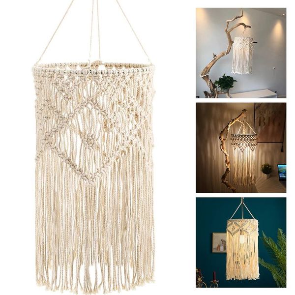lamp covers & shades creative tassel nordic bohemian lampshade hand-woven hanging decor pendant lightshade cotton decorative lighting for ho
lamp covers & shades creative tassel nordic bohemian lampshade hand-woven hanging decor pendant lightshade cotton decorative lighting for ho