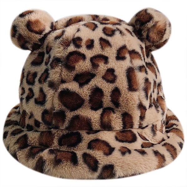 beanie/skull caps 2021 female bucket hat winter cute fur leopard fisherman thickened soft warm hats for women panama casual, Blue;gray
beanie/skull caps 2021 female bucket hat winter cute fur leopard fisherman thickened soft warm hats for women panama casual, Blue;gray