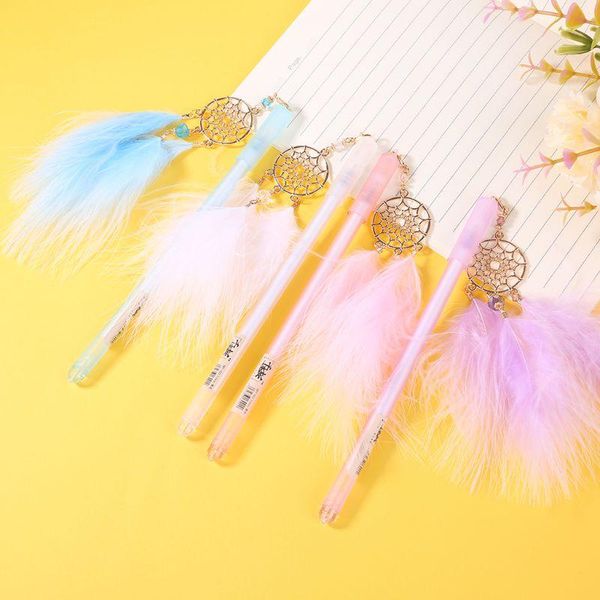 gel pens dreamcatcher feather pendant neutral kawaii crystal pen for kids gift school office supplies stationery
gel pens dreamcatcher feather pendant neutral kawaii crystal pen for kids gift school office supplies stationery