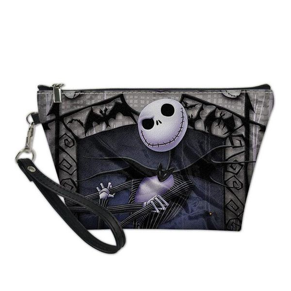 leather cosmetic bag women toiletry casual makeup cartoon skull 3d print travel clutch mini ladies make up bags & cases
leather cosmetic bag women toiletry casual makeup cartoon skull 3d print travel clutch mini ladies make up bags & cases