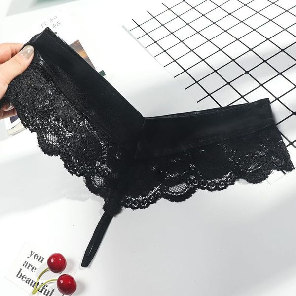 women's panties black erotic latex lace women leather thongs seamless t-back briefs underwear, Black;pink
women's panties black erotic latex lace women leather thongs seamless t-back briefs underwear, Black;pink