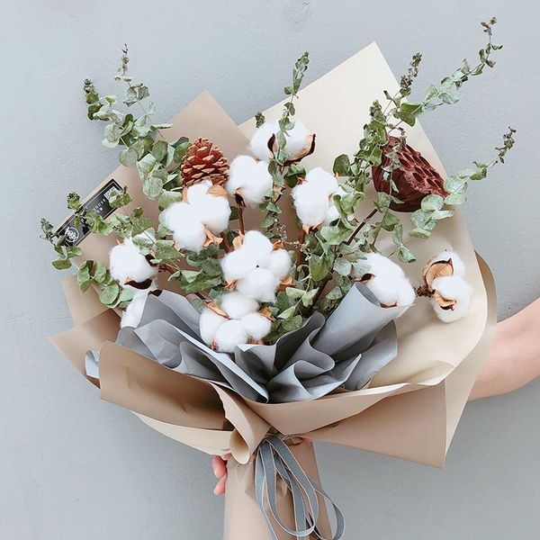 decorative flowers & wreaths 10pcs naturally dried cotton stems artificial flower filler floral decor fake diy garland home wedding decorati
decorative flowers & wreaths 10pcs naturally dried cotton stems artificial flower filler floral decor fake diy garland home wedding decorati