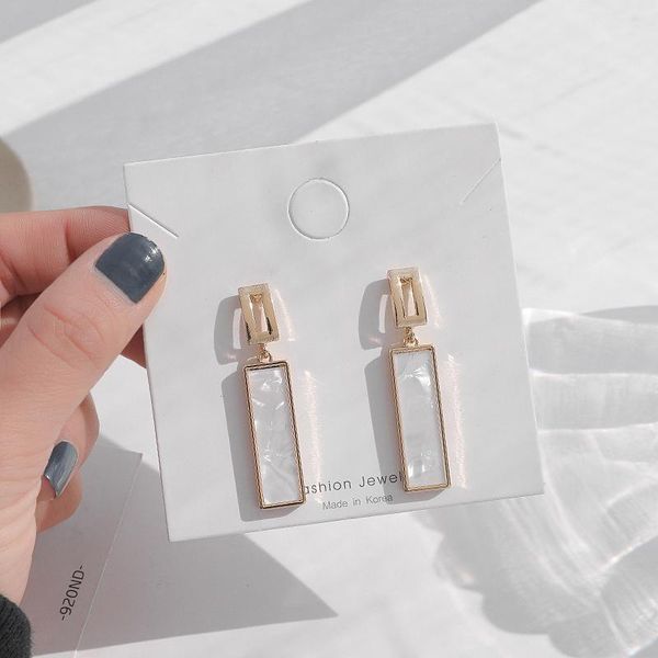 dangle & chandelier korean fashion boho geometry minimalist square luxury hoop stud drop clip on earrings for women jewelry, Silver
dangle & chandelier korean fashion boho geometry minimalist square luxury hoop stud drop clip on earrings for women jewelry, Silver