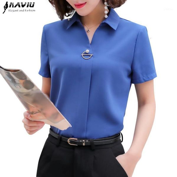 women's blouses & shirts naviu arrive blusas mujer de moda womens and blouses plus size short sleeve shirt1 fabe, White
women's blouses & shirts naviu arrive blusas mujer de moda womens and blouses plus size short sleeve shirt1 fabe, White