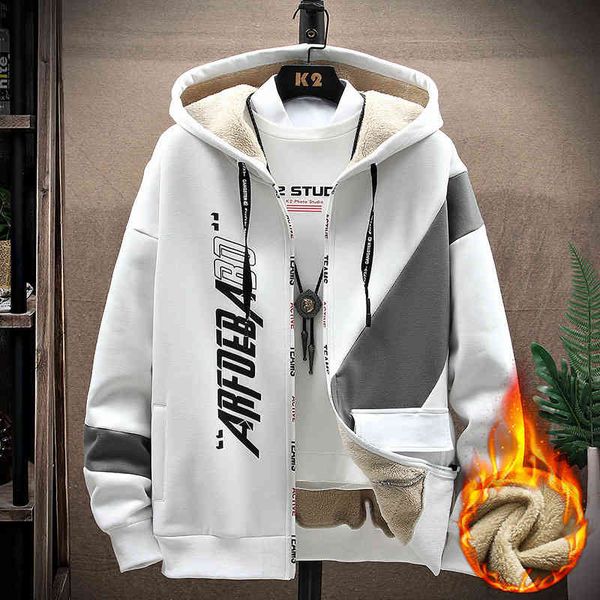 2021 new sweater men's spring and autumn lamb cashmere korean fashion casual winter cloth plush thickened cardigan coat, Black
2021 new sweater men's spring and autumn lamb cashmere korean fashion casual winter cloth plush thickened cardigan coat, Black