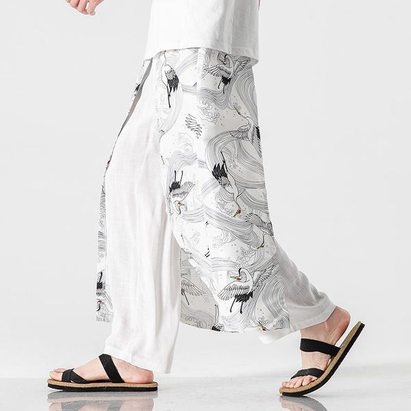 fashion men wide leg pants streetwear mens harem cotton linen chinese style sweatpants male leisure large size m-5xl men's, Black
fashion men wide leg pants streetwear mens harem cotton linen chinese style sweatpants male leisure large size m-5xl men's, Black